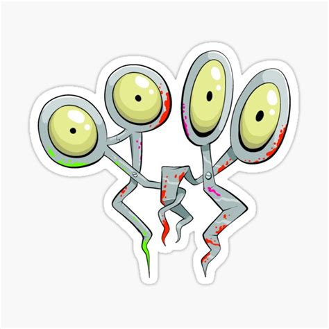 Snippers Sticker By Bogleech Redbubble