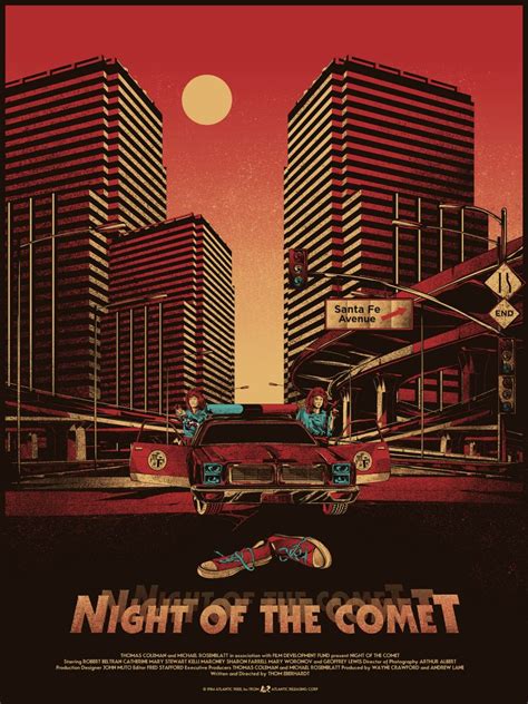 Night Of The Comet | Poster By Mainger