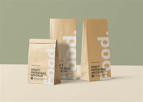 Kraft Paper Bag Mockup Atelier Yuwa Ciao Jp