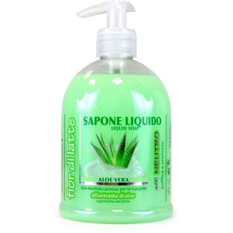 Sapone Liquido Fior Di Latte Neutro Aloe Ml 50 Ordinalo Su Cicalia