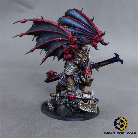 40k Angron Daemon Primarch Of Khorne Minis For War Painting Studio