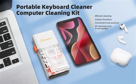 Kit limpiador de teclado de visualización para laptop herramienta de