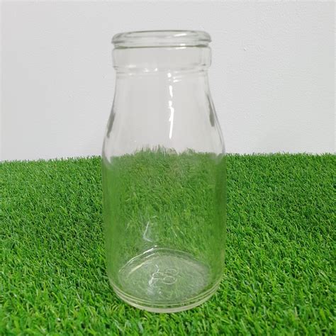 Glass Mini Milk Bottle Clear Im Pixie Party Boutique