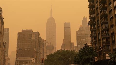 Nueva York Alerta De Un Empeoramiento De La Calidad Del Aire Por El