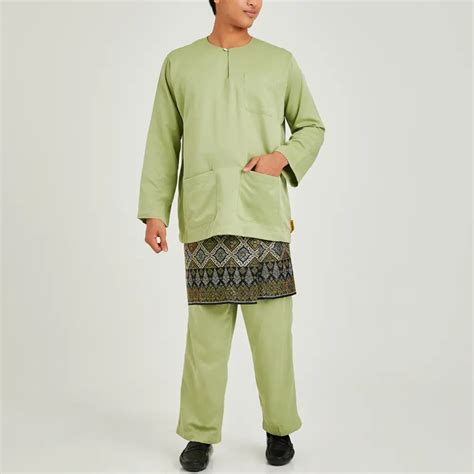 Baju Melayu Johor Style Baju Melayu Sultan Peach Home Mariane Hauck