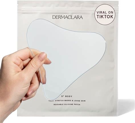 Dermaclara Silicone Body Patch To Prevent And Treat Stretch Marks Pregnancy Safe