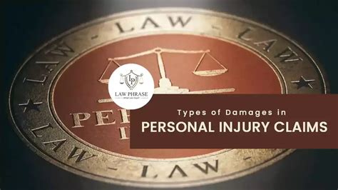 Types Of Damages In Personal Injury Claims Law Phrase