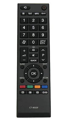 New Remote Ct Replace For Toshiba Lcd Tv Rv A Rv A Rv A Ebay