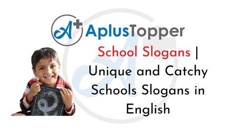 School Slogans | Unique and Catchy Schools Slogans in English - CBSE ...