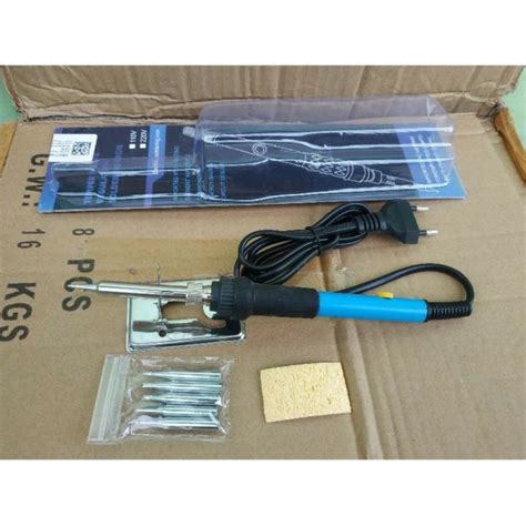 Solder Listrik W Adjustable Temperatur V Lazada Indonesia