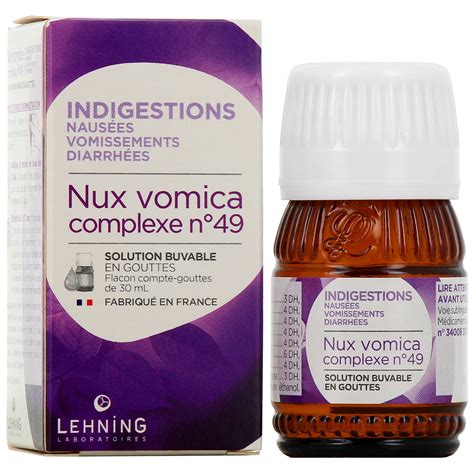 Lehning Nux Vomica Complexe N Solution Buvable