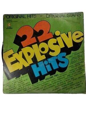 K Tel 22 Explosive Hits Original Hits Original Stars 1972 TU