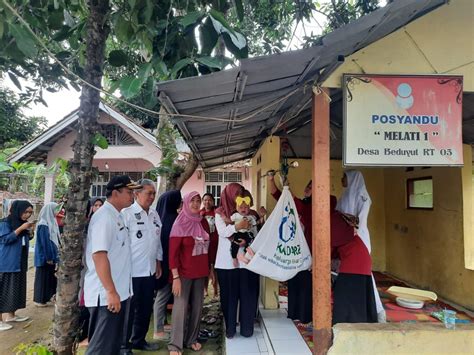 Camat Bangodua Lakukan Monitoring Kegiatan Posyandu Website Kabupaten