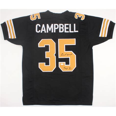 Earl Campbell Signed Jersey Inscribed "HOF 91" (JSA) | Pristine Auction