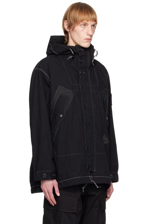 And Wander Danner Edition Coat Black Garmentory