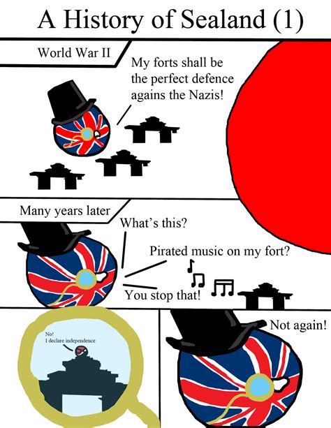 A History of Sealand - (Part 1) : polandball