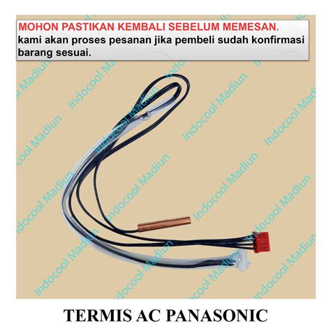 Jual THERMISTOR AC SENSOR AC PANASONIC TERMIS AC PANASONIC Shopee