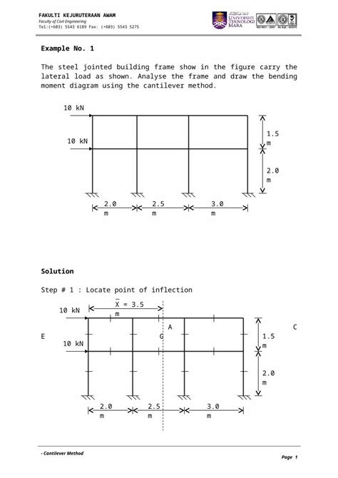 (DOC) EXAMPLE Cantilever Method - DOKUMEN.TIPS