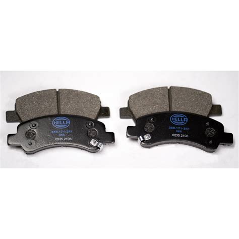 HELLA Front Position Brake Pad Set For TATA Tiago Tigor 358171241