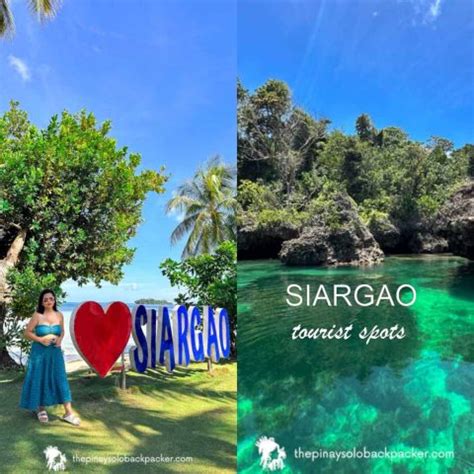 SIARGAO TOURIST SPOTS ITINERARY 2024 The Pinay Solo Backpacker