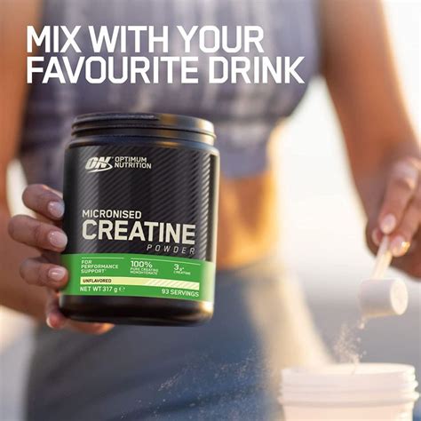 Optimum Nutrition Micronised Creatine Powder 100 Pure Creatine