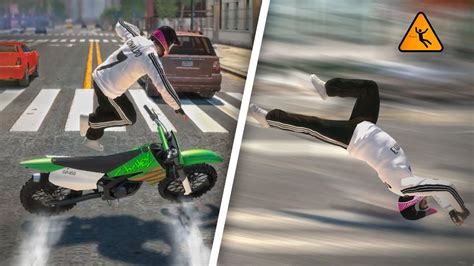 Gta Iv Brutal Motorcycle Ragdolls 14 Euphoria Physics Youtube