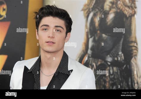 Los Angeles Ca 14th Mar 2023 Asher Angel At Arrivals For Shazam Fury Of The Gods Premiere