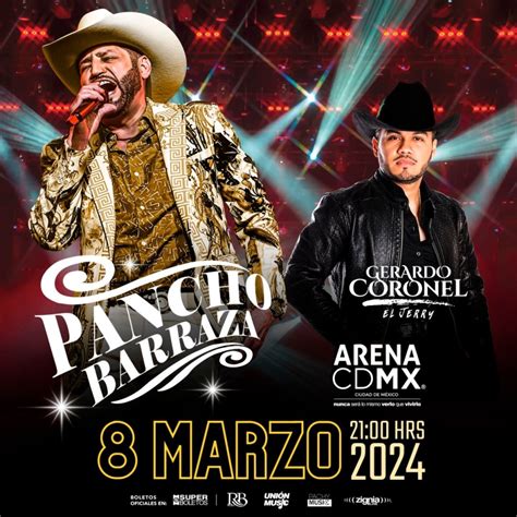 Pancho Barraza Y Gerardo Coronel En La Arena Ciudad De M Xico Marzo