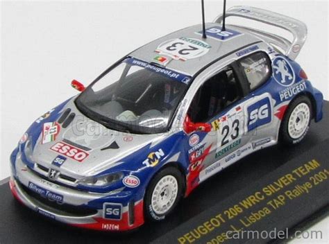 Ixo Models Ram Masstab Peugeot Wrc Silver Team Esso N