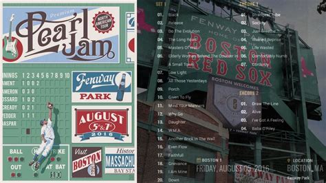 Pearl Jam Boston 08 05 2016 Full Live Show Fenway Park YouTube