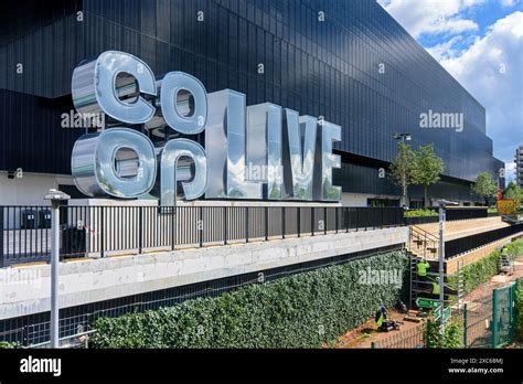 The Co Op Live Arena From Joe Mercer Way Etihad Campus Manchester