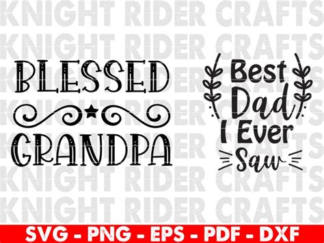 Dad Bundle Svg Funny Dad Shirt Svg Dad Cricut Fathers Day - Etsy