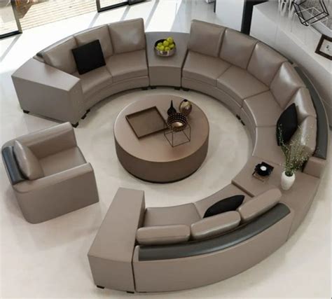 Round Sofa Set For Living Room Use at 65000.00 INR in Hyderabad ...