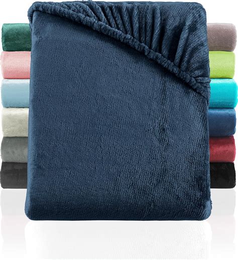 BaSaTex Cashmere Touch Plüsch Premium Spannbettlaken SUPER Soft