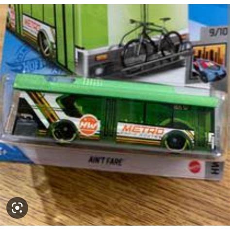ônibus Carrinho Hot Wheels Ain t Fare Metro Grx Shopee Brasil