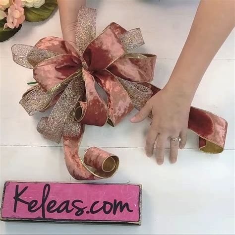 Diy Velvet Bow To Uplevel Floral Designs Keleas Florals