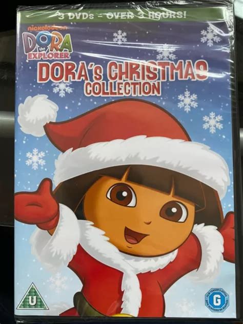 Dora The Explorer Doras Christmas Collection Dvd Brand New And Still