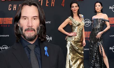 Keanu Reeves Looks Dapper In A Black Suit As He Leads Stars At The John