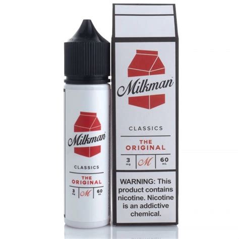 The Milkman Original E Liquid 60ml Premium Vape E Juice