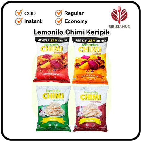 Jual Lemonilo Chimi Keripik Ubi Tempe Kripik Balado Jagung Bakar Murah