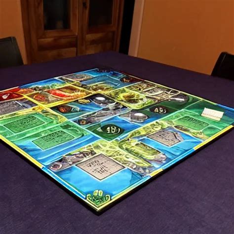 Tabletop Game Board Stable Diffusion