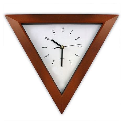 Reloj De Pared En Forma Triangular Cronos Imports S L