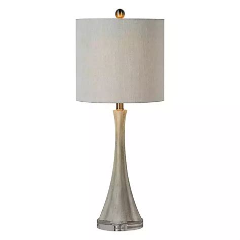 Gray Faux Wood Table Lamps, Set of 2 | Kirklands Home