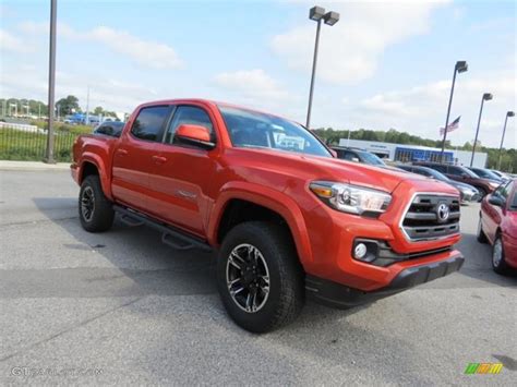 Inferno Orange Toyota Tacoma Sr Double Cab Gtcarlot