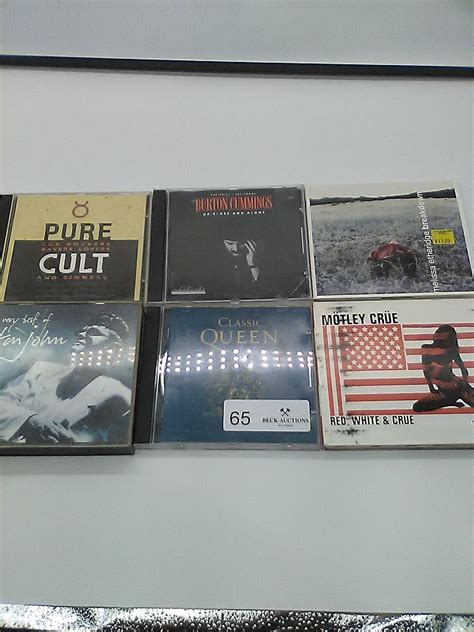 6 Excellent CD Albums by Classic Bands - Beck Auctions Inc.