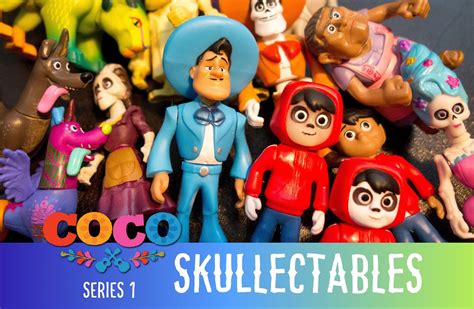 Pixar Coco Skullectables Series 1 Set And Blind Bag Opening Updated