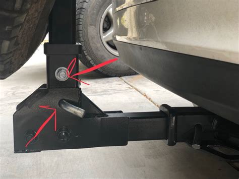 Diy Low Cost Swing Down Hitch Mount Spare Tire Rack In Spare