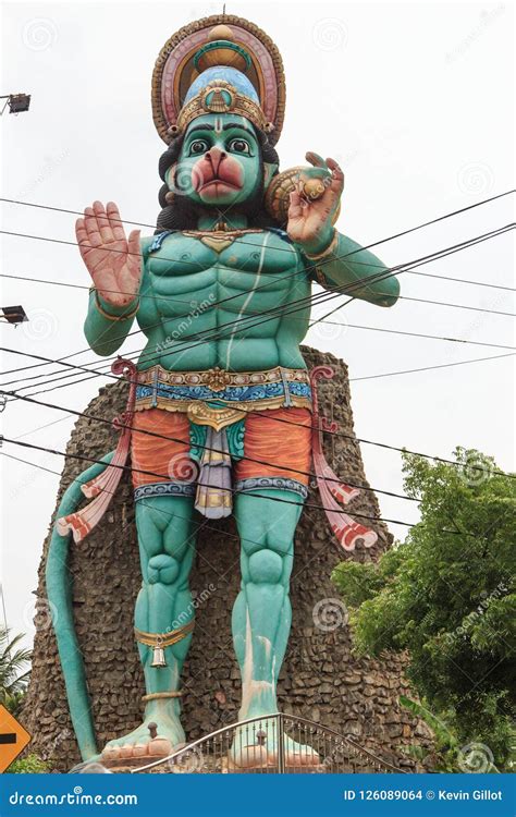 Maruthanamadam Anjaneyar Temple And The Hindu Monkey God Lord Hanuman In Jaffna, Sri Lanka ...