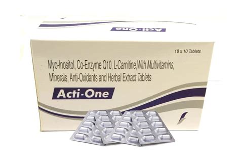 Acti One, 10'S, Prescription, Rs 250 /strip Fine Formulations | ID ...