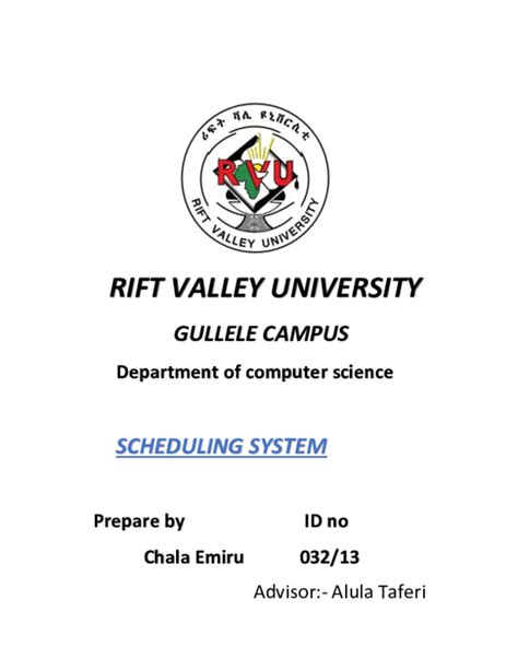 (DOC) RIFT VALLEY UNIVERSITY | sobbe emiru - Academia.edu